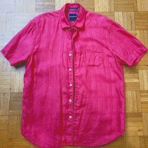 Tommy Bahama Large Short Sleeve Button Shirt